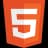 HTML5 icon image